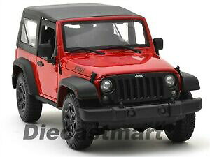 yzzr[@͌^ԁ@ԁ@[VOJ[ W[vO[~j`AJ[2014 jeep wrangler willys 118 voiture miniature par maisto rouge 31676