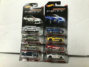�y���������z�z�r�[�@�͌^�ԁ@�ԁ@���[�V���O�J�[ �z�b�g�z�C�[���J�}���Z�b�ghot wheels set complet de 8 differents camaro cinquante voitures