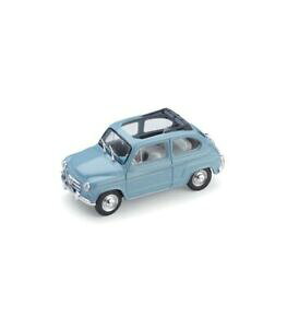 �y���������z�z�r�[�@�͌^�ԁ@�ԁ@���[�V���O�J�[ �A�Y�[���t�B�A�b�gfiat 600 d berlina 1960 trasformabile aperta azzurro cenere 143