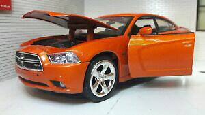 yzzr[@͌^ԁ@ԁ@[VOJ[ XP[IW~j`AJ[g lgb 124 echelle dodge chargeur rt 2011 motormax orange voiture miniature
