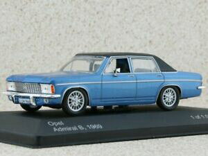 �y���������z�z�r�[�@�͌^�ԁ@�ԁ@���[�V���O�J�[ �I�y���A�h�~����opel admiral b 1969bluemetallicwhitebox 143