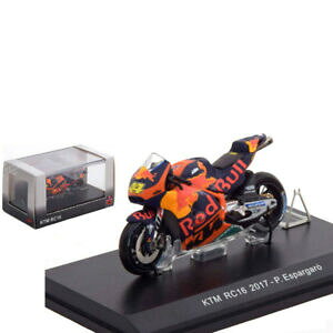 �y���������z�z�r�[�@�͌^�ԁ@�ԁ@���[�V���O�J�[ �����b�h�u���X�P�[�����f���o�C�N�{�b�N�X�I��pol espargaro 44 ktm rc16 red bull motogp 2017 143 scale model velo dans boite