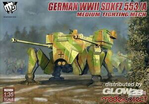 �y���������z�z�r�[�@�͌^�ԁ@�ԁ@���[�V���O�J�[ �h�C�cmodelcollect fist of war german wwii sdkfz 553a medium fighting mech in 135