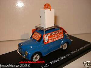 �y���������z�z�r�[�@�͌^�ԁ@�ԁ@���[�V���O�J�[ ���m�[eligor renault 4cv publicite refrigerateurs au 143