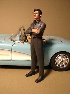 �y���������z�z�r�[�@�͌^�ԁ@�ԁ@���[�V���O�J�[ �G���r�X�v���X���[118 figure elvis presley unpainted by vroom for mattel ertl