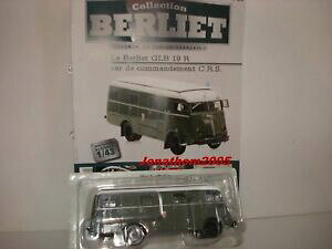 �y���������z�z�r�[�@�͌^�ԁ@�ԁ@���[�V���O�J�[ �R���N�V�����R�}���hcollection berliet glb 19r car de commandement crs 1956 au 143