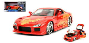 yzzr[@͌^ԁ@ԁ@[VOJ[ ~j`AtBXP[}c_miniature voiture film movie echelle 124 jls mazda rx7 fast et furious