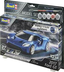 【送料無料】ホビー　模型車　車　レーシングカー フォードセットプラスチックモデルキット2017 ford gt set 124 plastic model kit revell