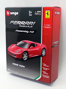 yzzr[@͌^ԁ@ԁ@[VOJ[ LbgtF[C^AXP[fburago 132 scale model car kit 1845206 ferrari 458 italia