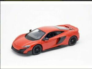yzzr[@͌^ԁ@ԁ@[VOJ[ XP[}N[IW~j`AJ[124 echelle mclaren 675lt orange tres detaille welly voiture miniature