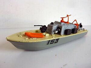 【送料無料】ホビー 模型車 車 レーシングカー モーターパトロールパトロールミサイルボックスdinky 675 motor patrol boat patrouilleur sans missile tbe vg no box