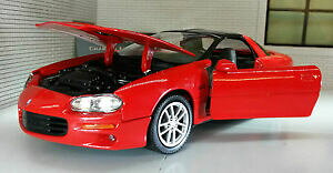 yzzr[@͌^ԁ@ԁ@[VOJ[ XP[V{[J}bh124 echelle chevrolet camaro ss v6 v8 57 z28 2002 rouge welly voiture