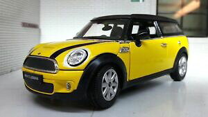 yzzr[@͌^ԁ@ԁ@[VOJ[ CG[XP[~jNu}N[p[~j`AJ[124 echelle jaune bmw mini clubman cooper r55 2014 16 rastar voiture miniature