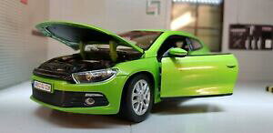 �y���������z�z�r�[�@�͌^�ԁ@�ԁ@���[�V���O�J�[ �O���[���X�P�[���t�H���N�X���[�Q���V���b�R�J�b�g���f��lgb 124 echelle vert vw scirocco 20 gt r dsg coupe welly detaille model 24007