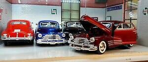 �y���������z�z�r�[�@�͌^�ԁ@�ԁ@���[�V���O�J�[ �X�P�[���V�{���[g lgb 124 echelle chevrolet aerosedan fleetline 1948 motormax voiture modelisme