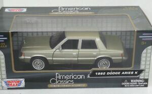 yzzr[@͌^ԁ@ԁ@[VOJ[ XP[~j`AJ[g lgb 124 echelle dodge aries k 1982 motormax detaille voiture miniature 73335