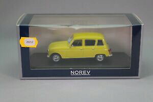 �y���������z�z�r�[�@�͌^�ԁ@�ԁ@���[�V���O�J�[ ���m�[ze212 norev 143 renault 4 yellow jaune 1974 ref 510048 nb