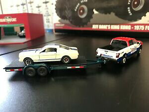 �y���������z�z�r�[�@�͌^�ԁ@�ԁ@���[�V���O�J�[ �^�C�^���g���[���[nissan titan xd pro4 greenlight avec remorque amp; shelby gt350r 1965