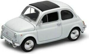 yzzr[@͌^ԁ@ԁ@[VOJ[ tBAbgzCgNVbN^fJ[welly 124 ,fiat 500 white, classic metal model car