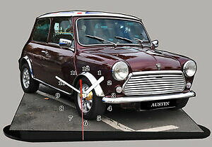 yzzr[@͌^ԁ@ԁ@[VOJ[ ~j`AJ[NbNI[XeBN[p[voiture miniature, austin cooper07 en horloge