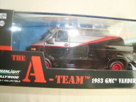 【送料無料】ホビー　模型車　車　レーシングカー グッズチームリスクgreenlight collectibles 143 gmc vandura a team 1983 agences tous risques