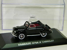 【送料無料】ホビー　模型車　車　レーシングカー ダイナ×ブラックカブリオレnorev panhard dyna x cabriolet noire