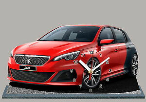 yzzr[@͌^ԁ@ԁ@[VOJ[ NbN~j`AvW[miniature peugeot 308 r 02 en horloge