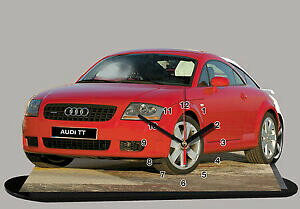 yzzr[@͌^ԁ@ԁ@[VOJ[ ~j`AfAEfBminiature, model cars, audi tt 02 en horloge