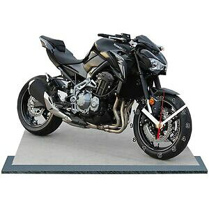 yzzr[@͌^ԁ@ԁ@[VOJ[ I[goC~j`ANbNmoto, kawasaki z900 201701, en horloge miniature