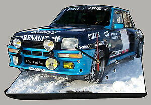 �y���������z�z�r�[�@�͌^�ԁ@�ԁ@���[�V���O�J�[ ���m�[�^�[�{�T�r�[�^�[�{renault 5 gt turbo saby, r5 gt turbo en horloge