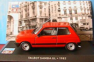 �y���������z�z�r�[�@�͌^�ԁ@�ԁ@���[�V���O�J�[ �l�b�g���[�N���b�h���b�hsimca talbot samba gl de 1982 ixo altaya 143 rouge red