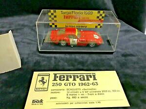 yzzr[@͌^ԁ@ԁ@[VOJ[ ~jtF[^Kt[If{bNXla mini miniera ss06 ferrari gto targa florio 89 model box mib