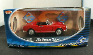 yzzr[@͌^ԁ@ԁ@[VOJ[ At@IXpC_[bhb\XpC_[alfa romeo spider rouge rosso 1958 solido n 4589 143 spyder rot red metal