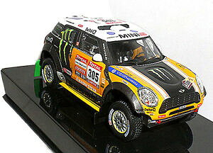 【送料無料】ホビー 模型車 車 レーシングカー ネットワークミニレーシング#ダカールラリーixo 143 ram573p mini countryman all 4 racing 305 2nd dakar 2012