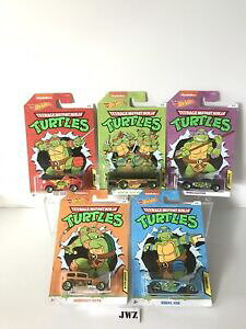 �y���������z�z�r�[�@�͌^�ԁ@�ԁ@���[�V���O�J�[ �z�b�g�z�C�[���^�[�g���Yhot wheels tmnt ninja turtles 2019 set complet