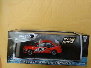 �y���������z�z�r�[�@�͌^�ԁ@�ԁ@���[�V���O�J�[ �����T�[�G�{�����[�V����greenlight 143 2006 mitsubishi lancer evolution ix fast amp; furious voiture 86213