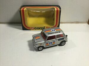 �y���������z�z�r�[�@�͌^�ԁ@�ԁ@���[�V���O�J�[ �r���e�[�W�{�b�N�X�~�jvintage corgi 201 mini 1000 excellent etat dans son original dans boite