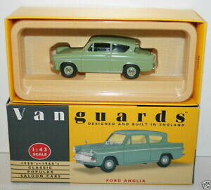 �y���������z�z�r�[�@�͌^�ԁ@�ԁ@���[�V���O�J�[ �t�H�[�h�A���O���Avanguards 143 va1001 ford anglia pale green