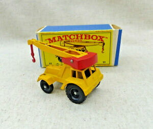 yzzr[@͌^ԁ@ԁ@[VOJ[ }b`{bNXW{N[matchbox lesney 11 jumbo crane avec boite
