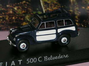�y���������z�z�r�[�@�͌^�ԁ@�ԁ@���[�V���O�J�[ �t�B�A�b�gfiat 500c belvedere norev 143