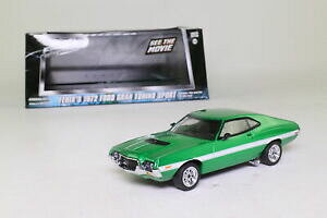 yzzr[@͌^ԁ@ԁ@[VOJ[ tH[hOgmgreenlight; 1972 ford gran torino; lenny la voiture; fast amp; furious; excellent boxed