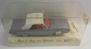 yzzr[@͌^ԁ@ԁ@[VOJ[ XP[ftH[hJuIsolido 143 scale metal model so216 ford tbird 1961 cabriolet