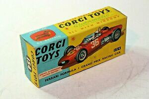 yzzr[@͌^ԁ@ԁ@[VOJ[ R[M[tF[{bNXIcorgi 154 ferrari f1, boite dorigine seule