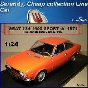 yzzr[@͌^ԁ@ԁ@[VOJ[ V[gtBAbgX|[cRNVre[WI[g^XP[seat fiat 124 sport 1600 de 1971 collection auto vintage metal n87 echelle 124
