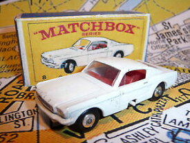 【送料無料】ホビー　模型車　車　レーシングカー マッチシリーズムスタングニースニースmatchbox lesney series 8 mustang, belle nice