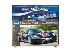 yzzr[@͌^ԁ@ԁ@[VOJ[ |VFCXZbgvX`bNfLbgporsche 918 weiss set 124 plastic model kit revell