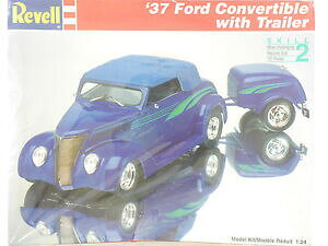 yzzr[@͌^ԁ@ԁ@[VOJ[ tH[hg[[Lbgrevell 7245 ford convertible avec trailer 1937 kit mib 124 ovp 16031843