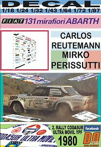yzzr[@͌^ԁ@ԁ@[VOJ[ fJ[tBAbgAogCe}decal fiat 131 abarth creutemann rcodasur 1980 3rd 02