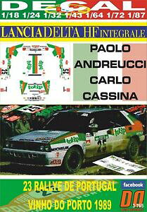 yzzr[@͌^ԁ@ԁ@[VOJ[ fJ[`Af^|gKdecal lancia delta integrale pandreucci rportugal 1989 3rd 02