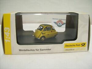 yzzr[@͌^ԁ@ԁ@[VOJ[ fpbP[WObmw isetta deutsche bundesport , 1955, yellow, schuco 143, emballage